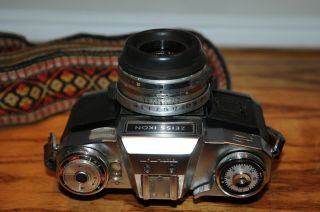 Zeiss Ikon Contaflex S - Matic Film Camera w/Carl Zeiss Tessar 50mm f/2.  8 Vintage. 2