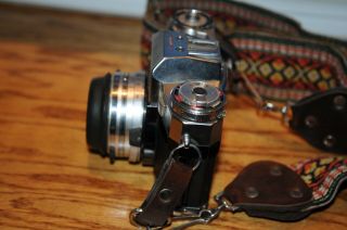 Zeiss Ikon Contaflex S - Matic Film Camera w/Carl Zeiss Tessar 50mm f/2.  8 Vintage. 4