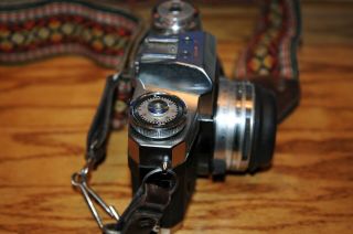 Zeiss Ikon Contaflex S - Matic Film Camera w/Carl Zeiss Tessar 50mm f/2.  8 Vintage. 5