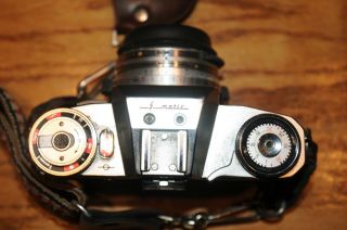 Zeiss Ikon Contaflex S - Matic Film Camera w/Carl Zeiss Tessar 50mm f/2.  8 Vintage. 6