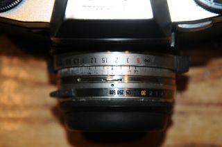 Zeiss Ikon Contaflex S - Matic Film Camera w/Carl Zeiss Tessar 50mm f/2.  8 Vintage. 8