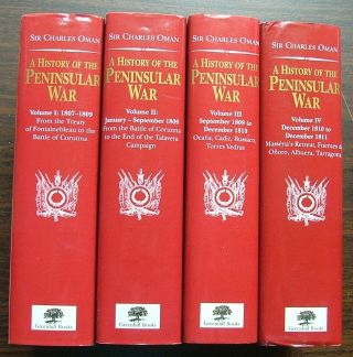 A History Of The Peninsular War By Charles Oman Complete In 8 Vols Fine In Djs