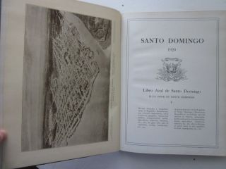 Libro Azul Blue Book Santo Domingo 1920 Dominican Republic History Illustrated 3