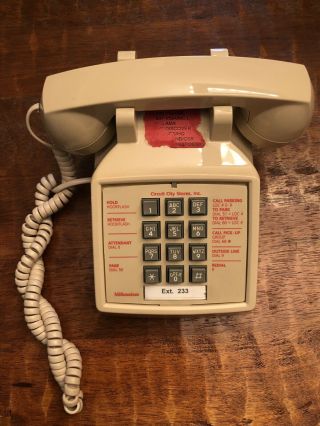 Vintage Cortelco Telephone Retro Corded Desk Phone From Circuit City