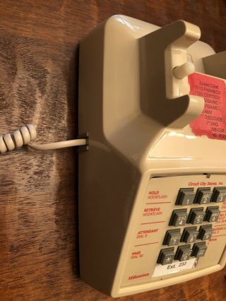 Vintage Cortelco Telephone Retro Corded Desk Phone From Circuit City 5