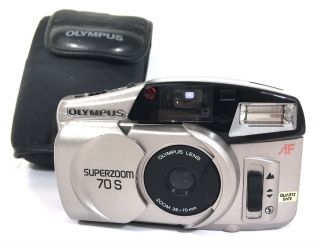 Olympus Superzoom 70s Point & Shoot 35mm Film Camera A34