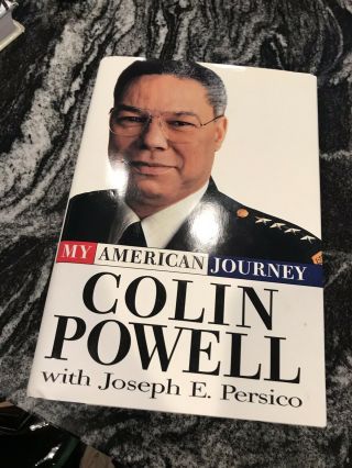 Colin Powell My American Journey Signed Book