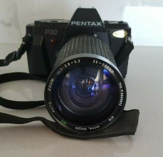 Vintage Pentax P30 35mm Film With A 35 - 200mm Lens