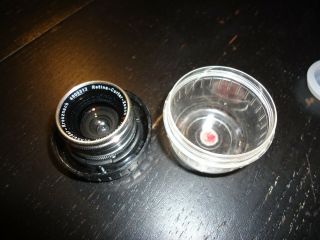 Schneider - Kreuznach Retina - Curtar - Xenon F:5.  6/35mm Retina C3 Lens / Caps