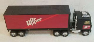 Vintage Metal Nylint Dr.  Pepper Tanker Collectible Semi Truck & Trailer 8