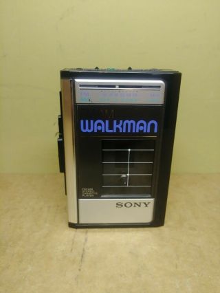 Vintage Sony Walkman Fm/am Cassettetape Player Wm - F41