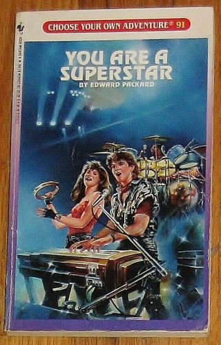 You Are A Superstar : Choose Your Own Adventure 91 : Edward Packard : Vintage