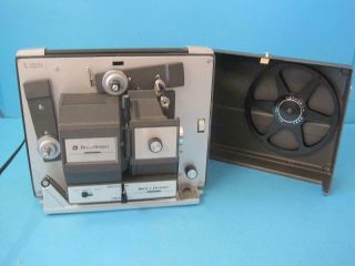 Bell & Howell Model 456a Dual 8mm 8 Film Autoload Projector Cond