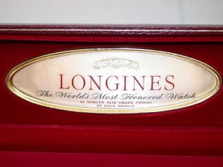 Longines Men’s Vintage Watch Boxes.  94A 4