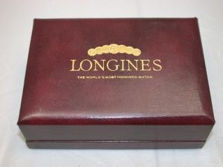 Longines Men’s Vintage Watch Boxes.  94A 6
