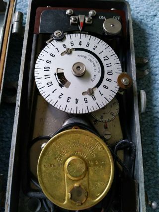 VINTAGE SAUTER INDUSTRIAL ELECTRIC SWITCH TIMER - AT 2000 VOLTS 3