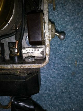 VINTAGE SAUTER INDUSTRIAL ELECTRIC SWITCH TIMER - AT 2000 VOLTS 7