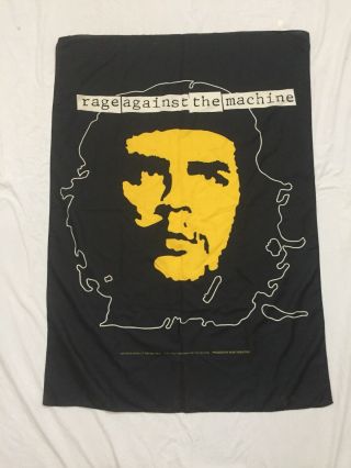 Rage Against The Machine Banner Flag 1994 Giant Vintage Vtg Ratm Merchandise