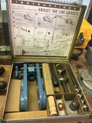 Vintage Kwikset Lockset Instalation Kit