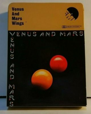 Wings: Venus And Mars - Vintage 8 Track Stereo Tape Cartridge - 8xpctc 254