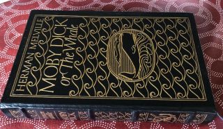 Moby Dick or The Whale by Herman Melville - Easton Press - Leather 4