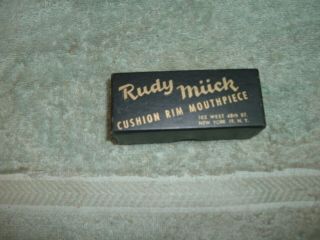Vintage Rudy Muck 15s Trumpet Cushion Rim Mouthpiece