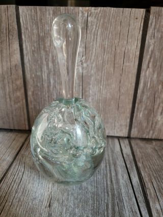 7 Vintage Signed Art Glass Perfume Scent Bottle