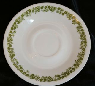 8 Corelle Spring Blossom Crazy Daisy 6.  25 " Saucers Replacement Vintage