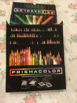 Prismacolor 120 Ct Vintage Colored Pencil Set Lightly