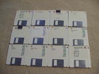 1990 Macintosh Diskettes,  Apple Computers,