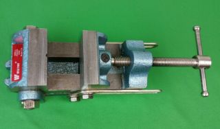 Vintage Wilton Angled Drill Press Vise - 2 1/2in.  Jaw Width Model 25a
