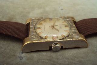 Vintage 1950s Gents Buler Guaranteed Swiss Watch.