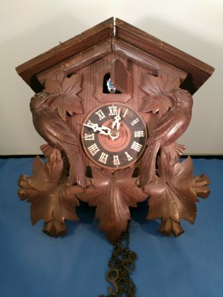 Coo Coo Clock Vintage Made In Germany Needs To Be Serviced