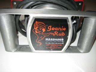 Jeanie Rub Labco Vintage Morfam Electric Vibration Massager Machine Chiropractic