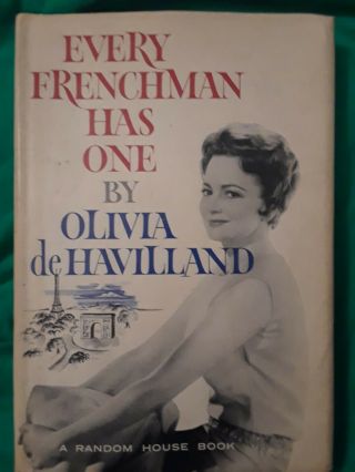 Gone With The Wind Olivia Dehavilland Hand Signed First Printing Book