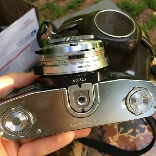 Vintage Zeiss Ikon Contaflex S - Matic Film Camera w/ Tessar 50mm F2.  8 2