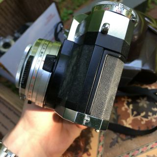 Vintage Zeiss Ikon Contaflex S - Matic Film Camera w/ Tessar 50mm F2.  8 4