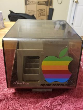 Apple Computer Floppy Disk Storage Boxes Vintage