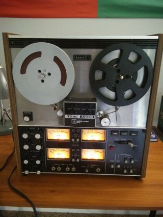 Teac A - 2340 4 - Channel Stereo Simul - Sync Reel - To - Reel Tape Recorder; Great
