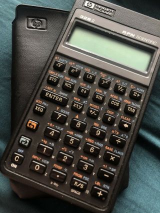 Vintage Hp 32s Ii Calculator Rpn Scientific Calculator For Parts/repair,  Case