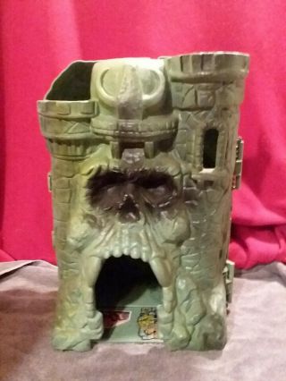 Vintage Masters Of Universe Castle Grayskull Mattel Motu Incomplete