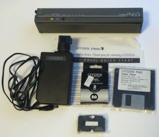 Citizen Pn60i Pn60 Small Pocket Thermal Printer Including 3 Cartridges