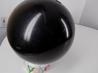 vintage Ace Limited black Bowling Ball 15.  5 lbs,  presents it ' s self well 2