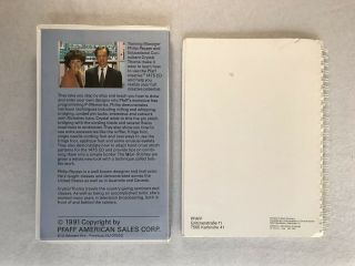 Pfaff Creative 1475 CD Instruction Book & VHS Tape Vol II Volume 2 Vtg 3