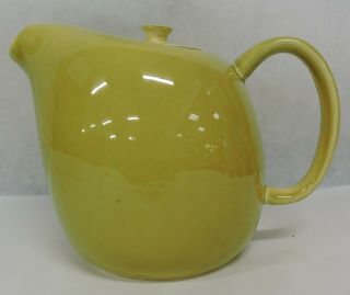Vtg Russel Wright American Modern Chartreuse Coffee Pot