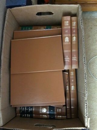 1952 Encyclopedia Britannica Great Books Of The Western World - Volumes 1 - 54