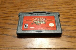 Vintage Legend Of Zelda The Minish Cap Authentc Nintendo Gba Game Boy Advance