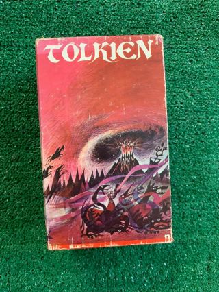 Vintage J R R Tolkien Lord Of The Rings 3 Book Boxed Set Ballantine