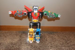 Vintage 1984 Voltron - 5 Lions And Weapons