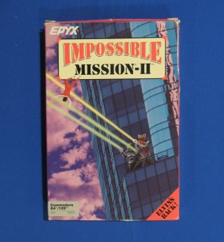 Commodore 64 & 128 5.  25 Impossible Mission 2 By Epix 1988
